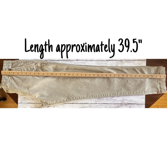 Gap Men’s Lived-In Slim Stretch Khaki Pants (Size 33) - Picture 8 of 9